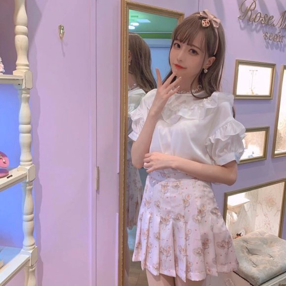 RoseMarie Seoir angel pleated mini skirt - Picture 5 of 10